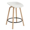 - Mat Barstool 65 cm Full Upholstery Beech/Black - Hallingdal 110*Normann Copenhagen Outlet