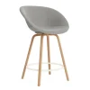 - Mat Bar Armchair 65 cm Full Upholstery Beech/Cream - Remix 133*Normann Copenhagen Clearance