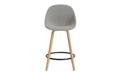 - Mat Bar Chair 65 cm Full Upholstery Beech/Black - Remix 133^Normann Copenhagen Clearance