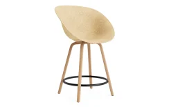 - Mat Bar Armchair 65 cm Beech/Black - Hemp^Normann Copenhagen Discount