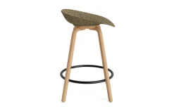 - Mat Barstool 65 cm Beech/Black^Normann Copenhagen Hot