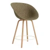 - Mat Bar Armchair 65 cm Beech/Cream - Seaweed^Normann Copenhagen New