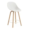 - Mat Bar Chair 65 cm Full Upholstery Beech/Cream - Hallingdal 110^Normann Copenhagen Discount
