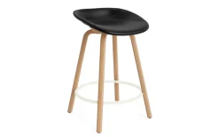 - Mat Barstool 65 cm Full Upholstery Beech/Cream - Ultra 41599*Normann Copenhagen Best