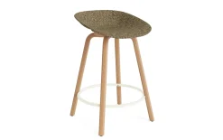 - Mat Barstool 65 cm Beech/Cream^Normann Copenhagen Clearance