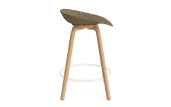 - Mat Barstool 65 cm Beech/Cream^Normann Copenhagen Clearance