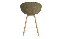 - Mat Bar Armchair 65 cm Front Upholstery Seaweed Beech/Cream - Ultra 41599*Normann Copenhagen