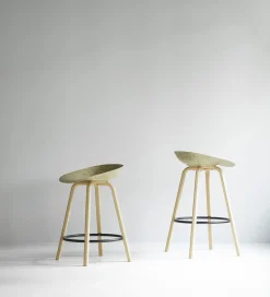 - Mat Barstool 65 cm Beech/Cream*Normann Copenhagen Clearance