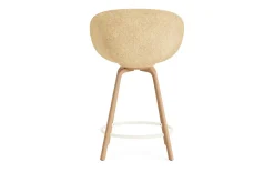 - Mat Bar Armchair 65 cm Front Upholstery Hemp Beech/Cream - Remix 133*Normann Copenhagen Online