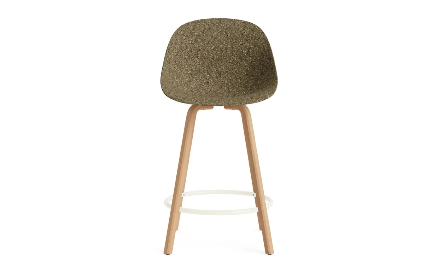 - Mat Bar Chair 65 cm Beech/Cream - Seaweed^Normann Copenhagen Best
