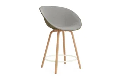 - Mat Bar Armchair 65 cm Front Upholstery Seaweed Beech/Cream - Remix 133*Normann Copenhagen Sale