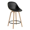 - Mat Bar Chair 65 cm Front Upholstery Hemp Beech/Black - Ultra 41599^Normann Copenhagen Sale