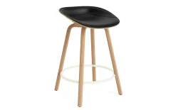 - Mat Barstool 65 cm Front Upholstery Hemp Beech/Cream - Ultra 41599*Normann Copenhagen Clearance