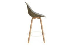 - Mat Bar Chair 65 cm Front Upholstery Seaweed Beech/Cream - Remix 133*Normann Copenhagen Outlet
