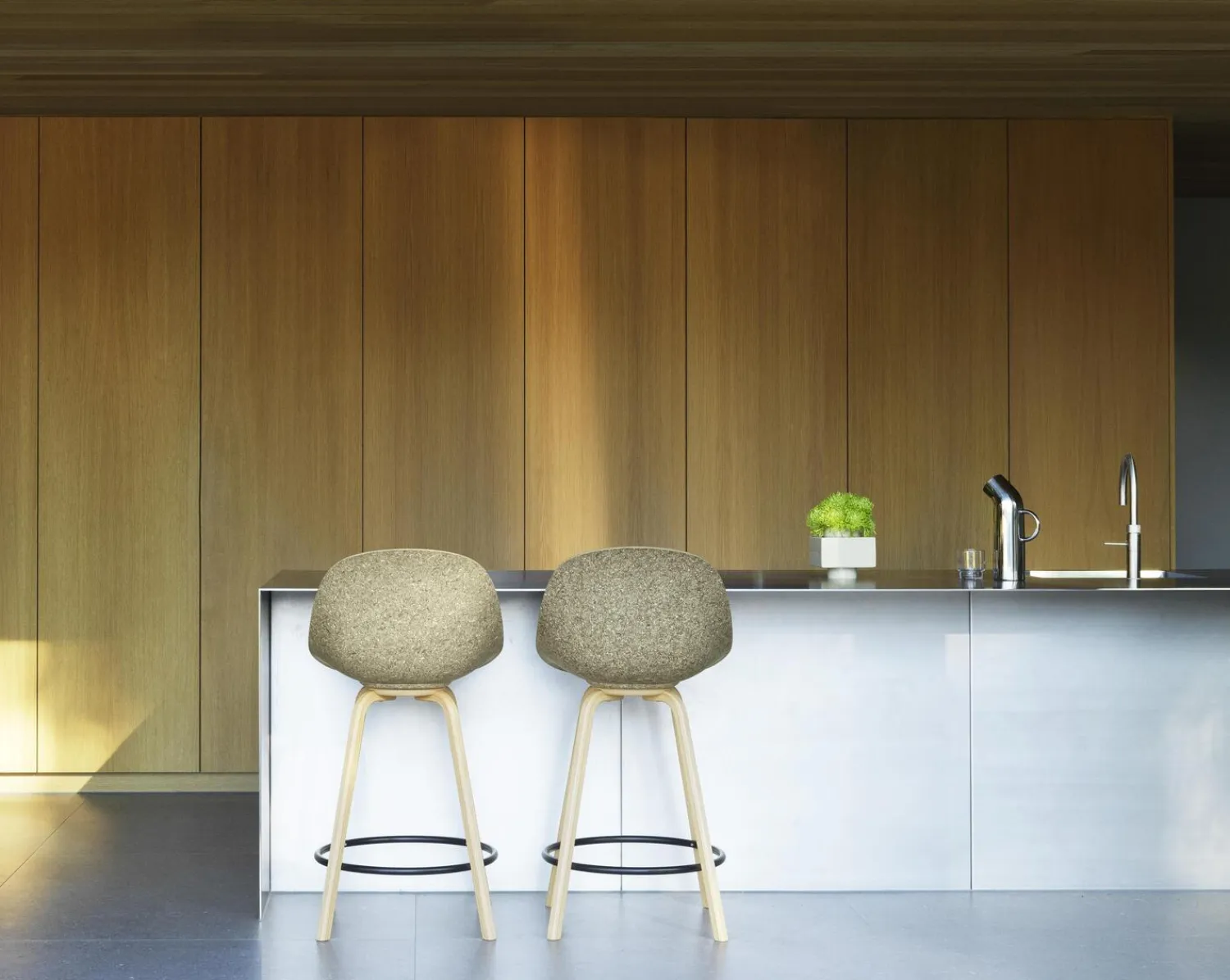 - Mat Bar Chair 65 cm Beech/Black - Seaweed^Normann Copenhagen Online