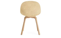 - Mat Chair Front Upholstery Hemp Beech - Remix 133^Normann Copenhagen