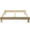 - Notch Bed Frame 160 x 200 cm - Pine^Normann Copenhagen Online