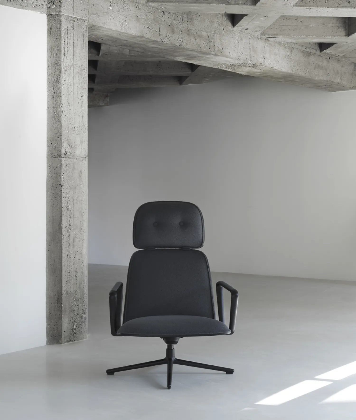 - Pad Lounge Chair High Swivel Black Alu^Normann Copenhagen Hot