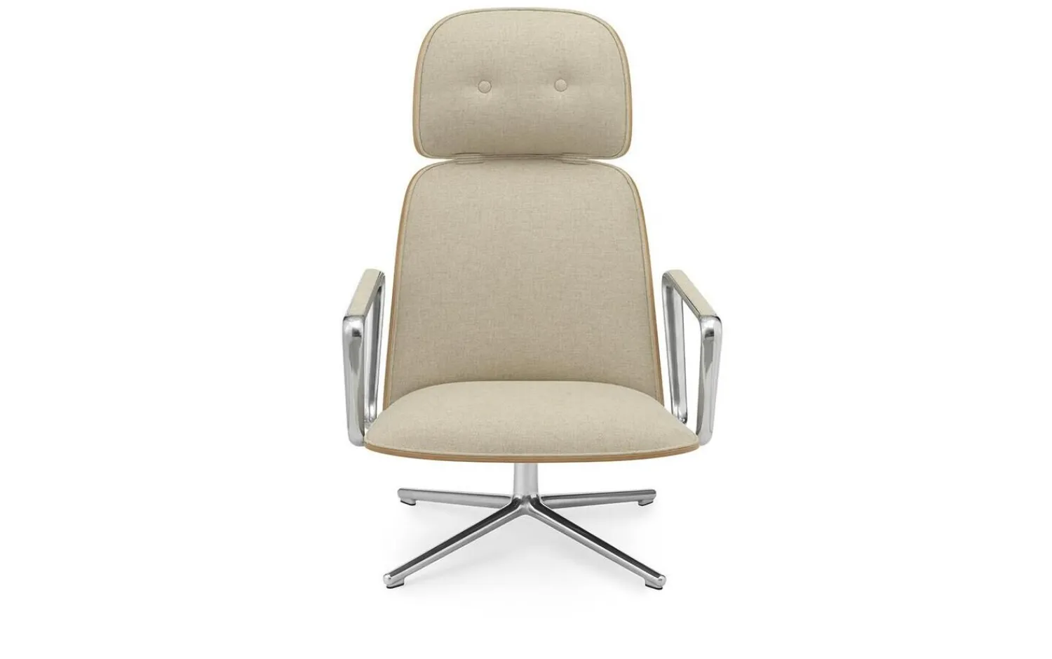 - Pad Lounge Chair High Swivel Alu*Normann Copenhagen Hot
