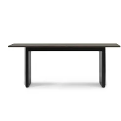 - Panel Table 90 x 200 cm Black - mørkebrun^Normann Copenhagen