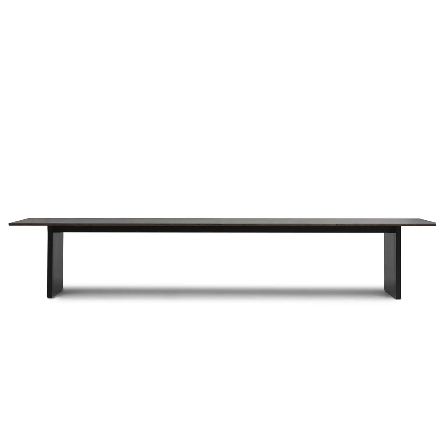 - Panel Table - 100 x 420 cm - Black - mørkebrun^Normann Copenhagen Hot