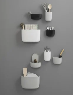 - Pocket vægopbevaring 3 - sort^Normann Copenhagen