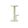 - Pole Barstool 75 cm - Pine/Sand*Normann Copenhagen
