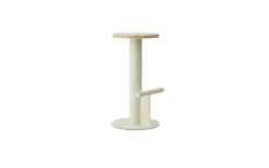 - Pole Barstool 75 cm - Pine/Sand*Normann Copenhagen