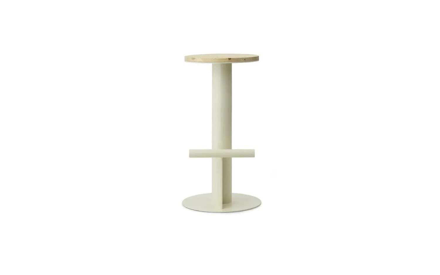 - Pole Barstool 75 cm - Pine/Sand*Normann Copenhagen