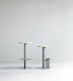 - Pole Barstool 75 cm - Pine/Grey^Normann Copenhagen Online