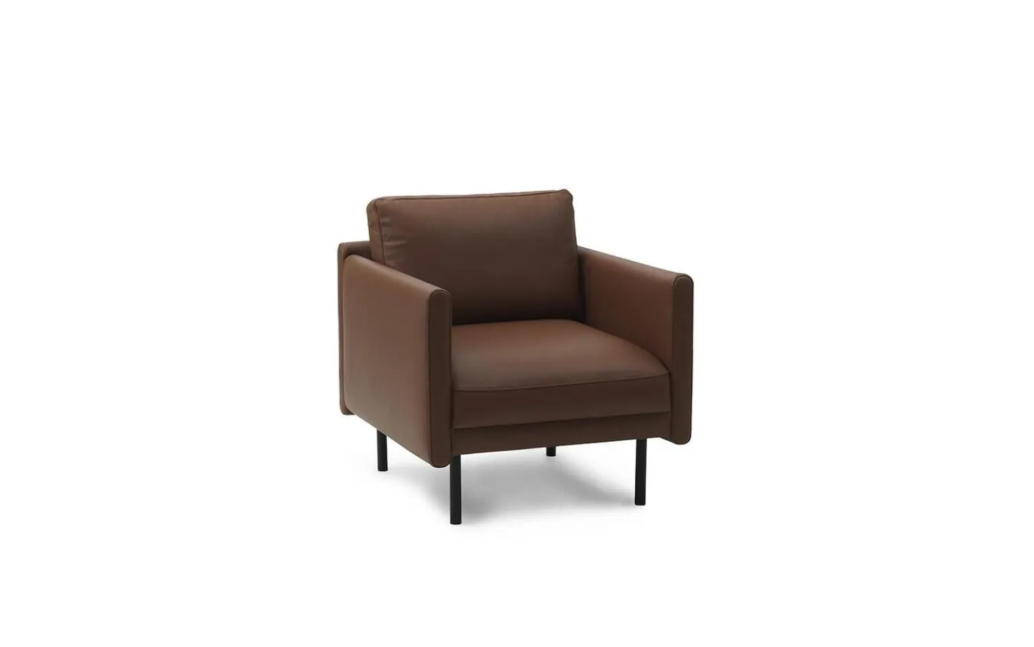 - Rar Armchair - Omaha Leather Cognac^Normann Copenhagen