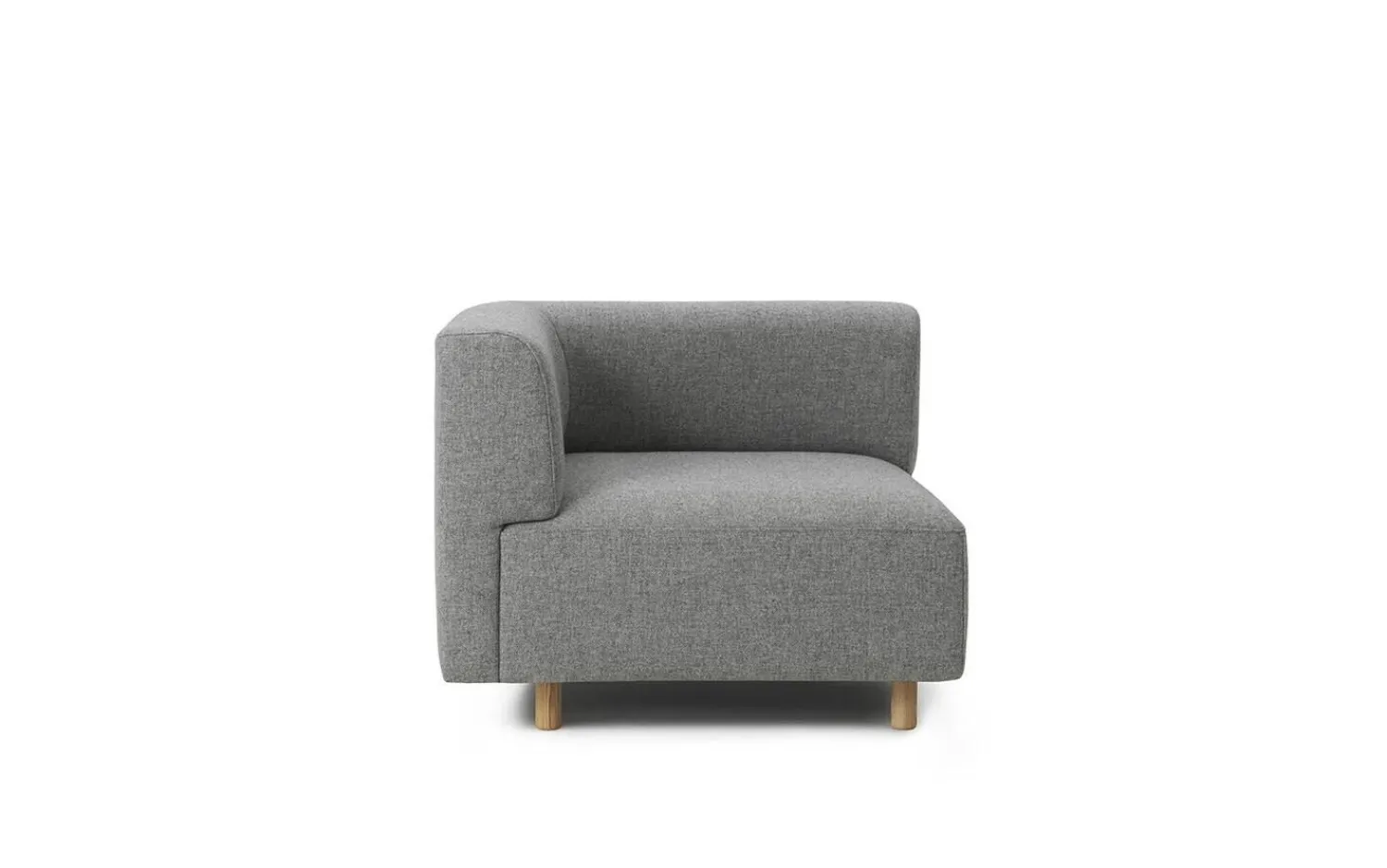 - Redo Modular Sofa 150 Armrest/Corner Oak - Group 5^Normann Copenhagen Sale
