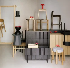 - Rib kommode m. 4 skuffer - sort*Normann Copenhagen Discount