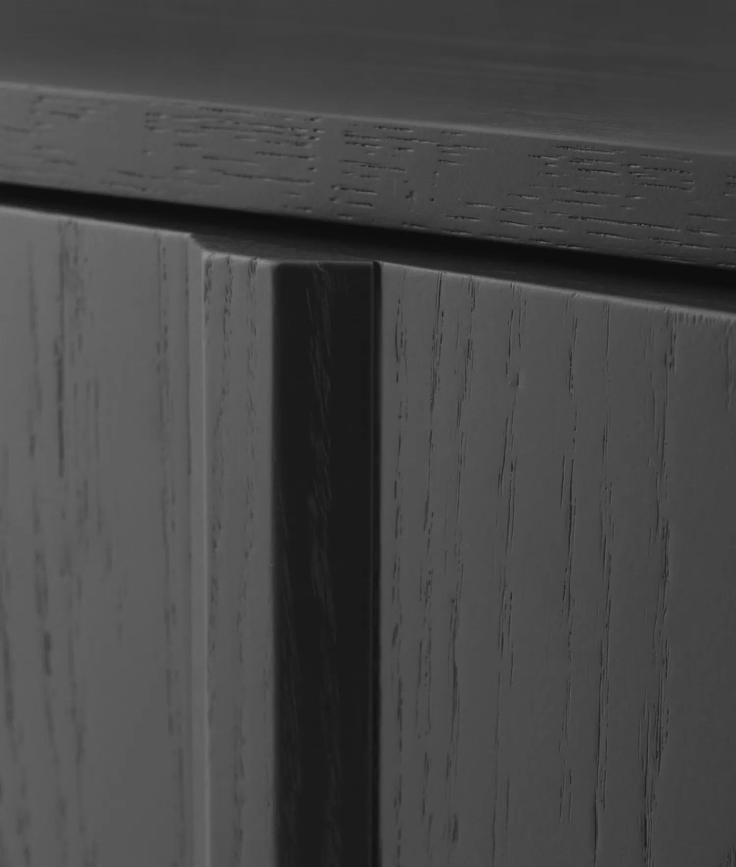 - Rib kommode m. 4 skuffer - sort*Normann Copenhagen Discount