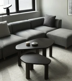 - Sculp Coffee Table Large - Brown Stained Ash*Normann Copenhagen Best