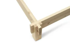 - Sengeramme 180 x 200 cm - Notch - Fyrretræ*Normann Copenhagen Discount