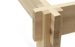 - Sengeramme 180 x 200 cm - Notch - Fyrretræ*Normann Copenhagen Discount