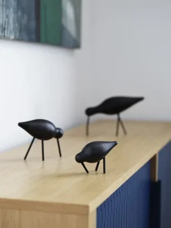 - Shorebird Small - sort med sorte ben*Normann Copenhagen Hot
