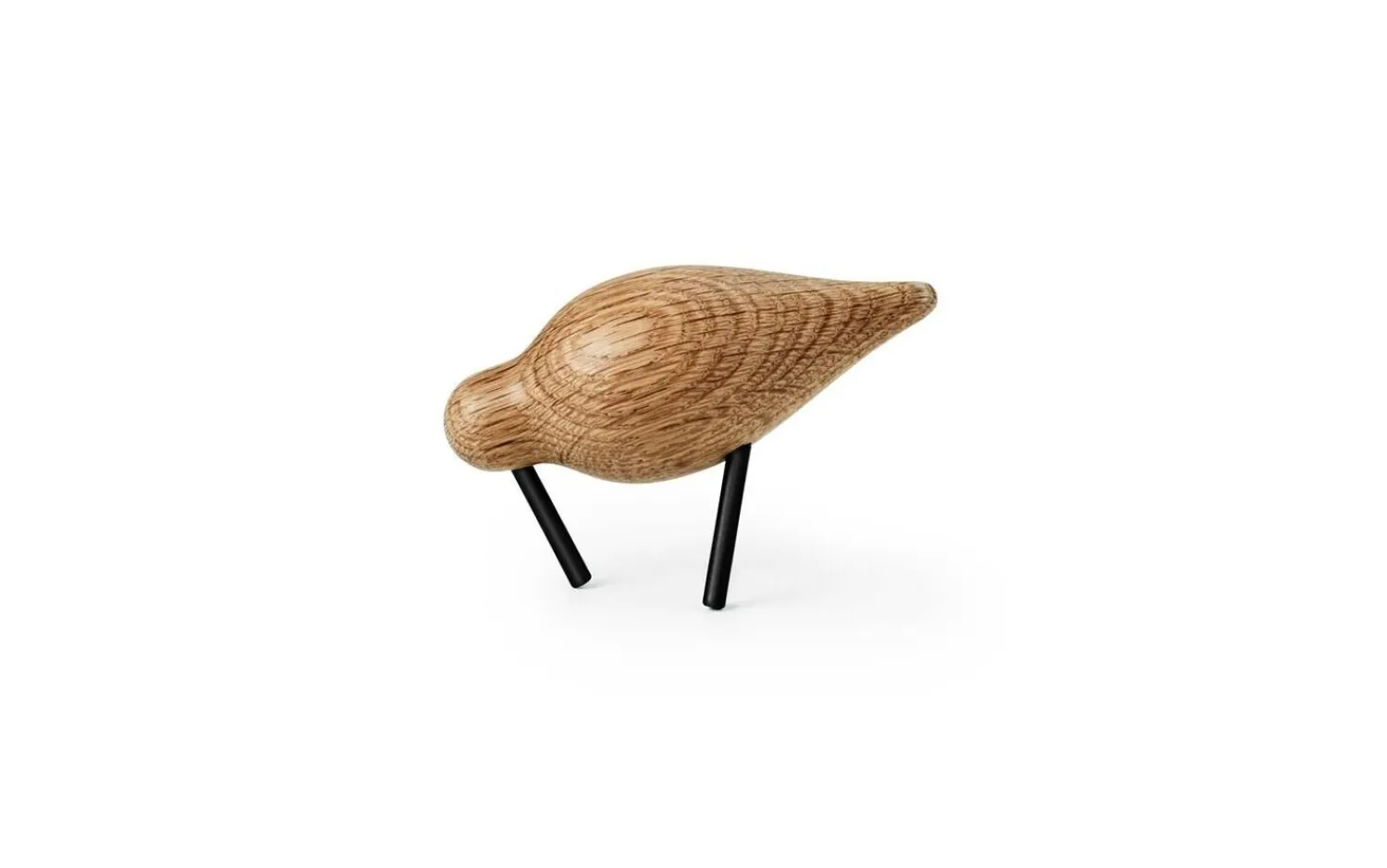 - Shorebird Small Oak - Eg med sorte ben*Normann Copenhagen Hot