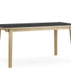 - Slice Table 84 x 160 Linoleum*Normann Copenhagen Hot