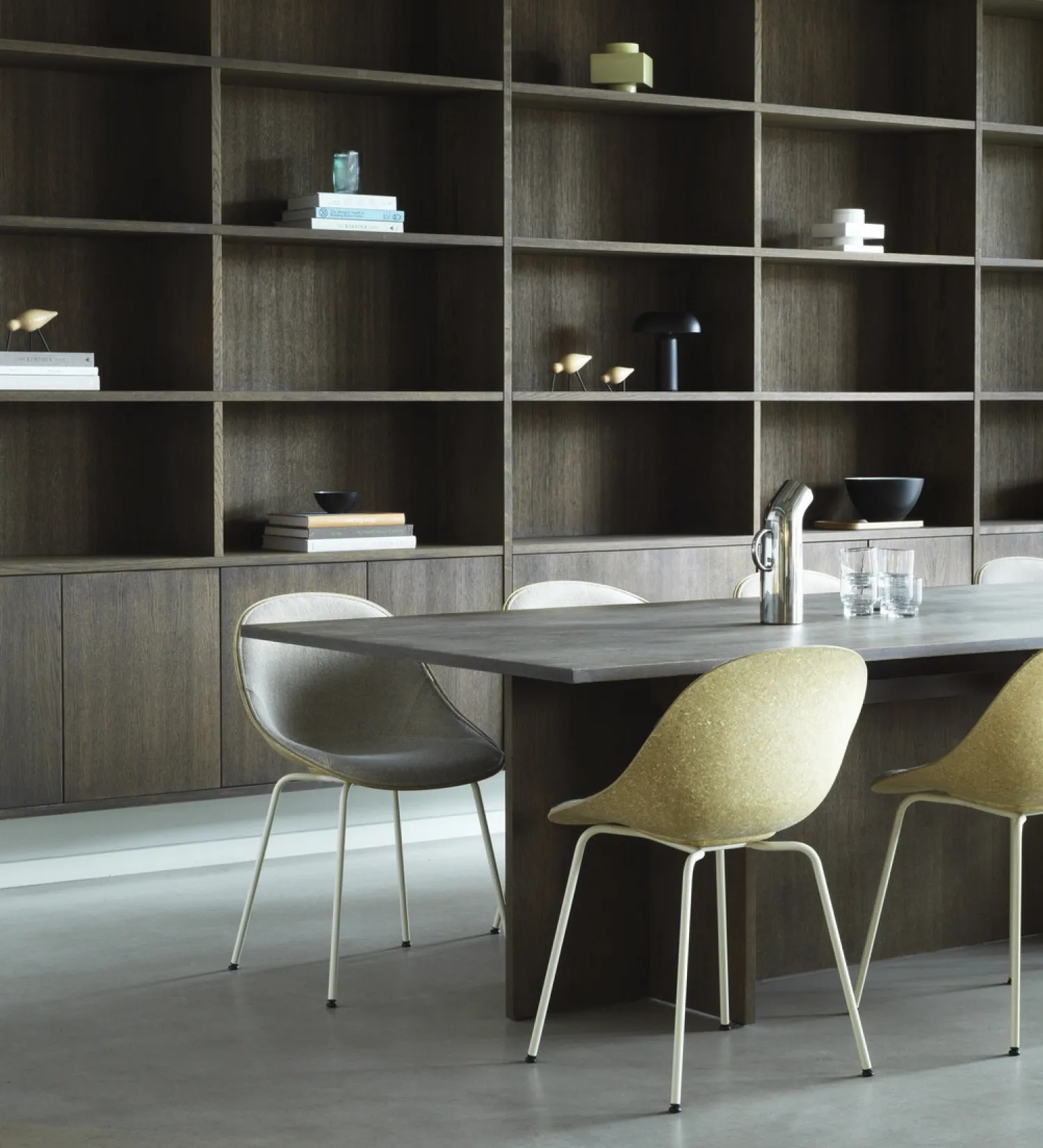 - Spisebordsstol - Mat Chair - Hemp - Creme/Stål^Normann Copenhagen Online