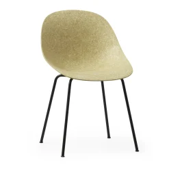 - Spisebordsstol - Mat Chair - Hemp - Sort/Stål*Normann Copenhagen Outlet