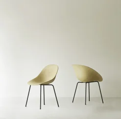 - Spisebordsstol - Mat Chair - Hemp - Sort/Stål*Normann Copenhagen Outlet