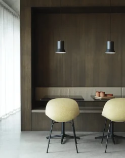 - Spisebordsstol - Mat Chair - Hemp - Sort/Stål*Normann Copenhagen Outlet