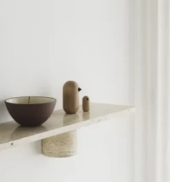 - Sten Hylde - 80 cm - travertin^Normann Copenhagen Outlet