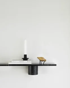 - Sten Hylde - 120 cm - sort marmor^Normann Copenhagen Hot
