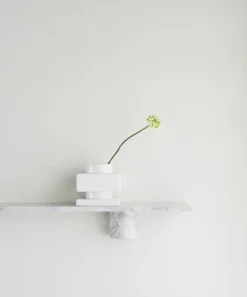 - Sten Hylde - 80 cm - hvid marmor*Normann Copenhagen Hot