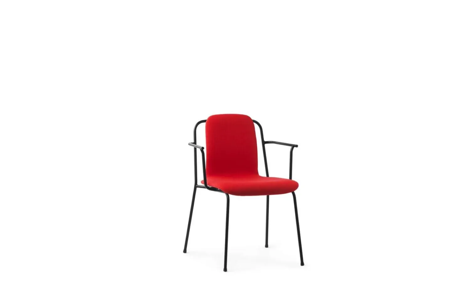 - Studio Armchair Full Upholstery Black Steel^Normann Copenhagen Clearance