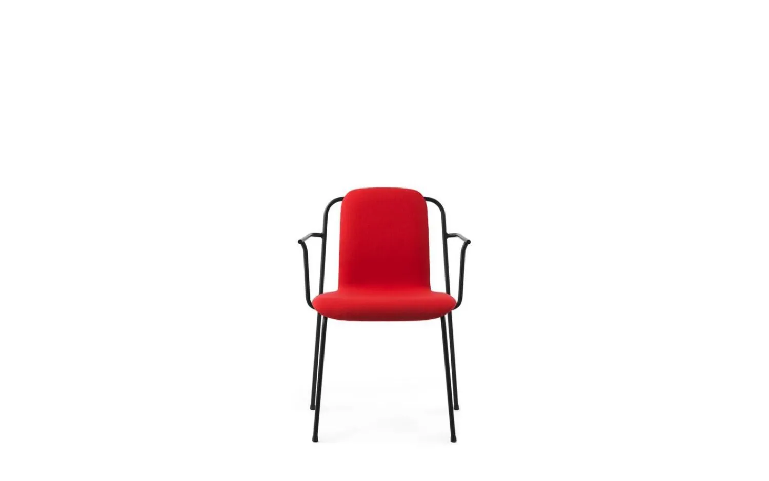 - Studio Armchair Full Upholstery Black Steel^Normann Copenhagen Clearance