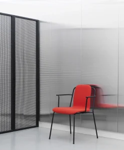 - Studio Armchair Full Upholstery Black Steel^Normann Copenhagen Clearance